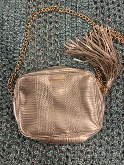 Silver Victoria’s Secret Chain purse