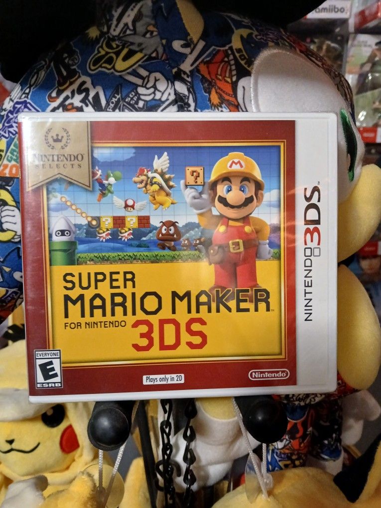 Super Mario Maker 3DS Unopened 