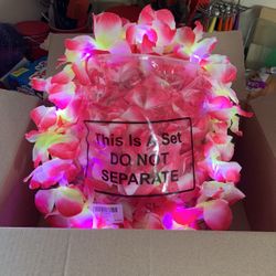 Pink Light Up Lei’s From Amazon-11 Pieces!