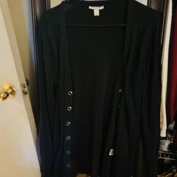 Black Cardigan Maternity Size L