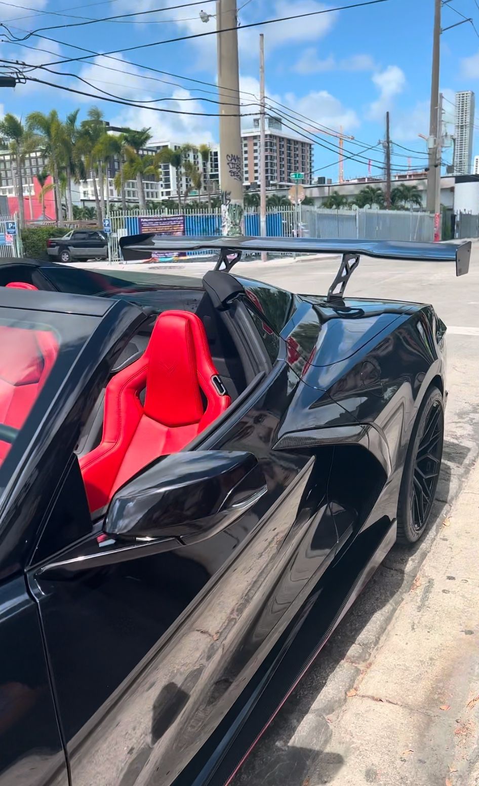 Carbon Fiber Rear Spoiler