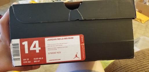 Jordan Melo M9 BHM Size 14