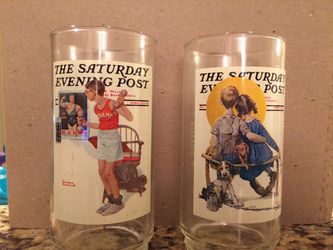 The Saturday evening post glasses