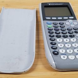Texas Instruments TI-84 Plus Silver Edition Graphing Calculator with Cover
