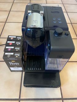 Nespresso Lattissima Plus Original Espresso Machine with Milk Frother And Pod Storage Tray