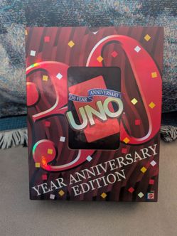 UNO 30th Year Anniversary Edition Card Game