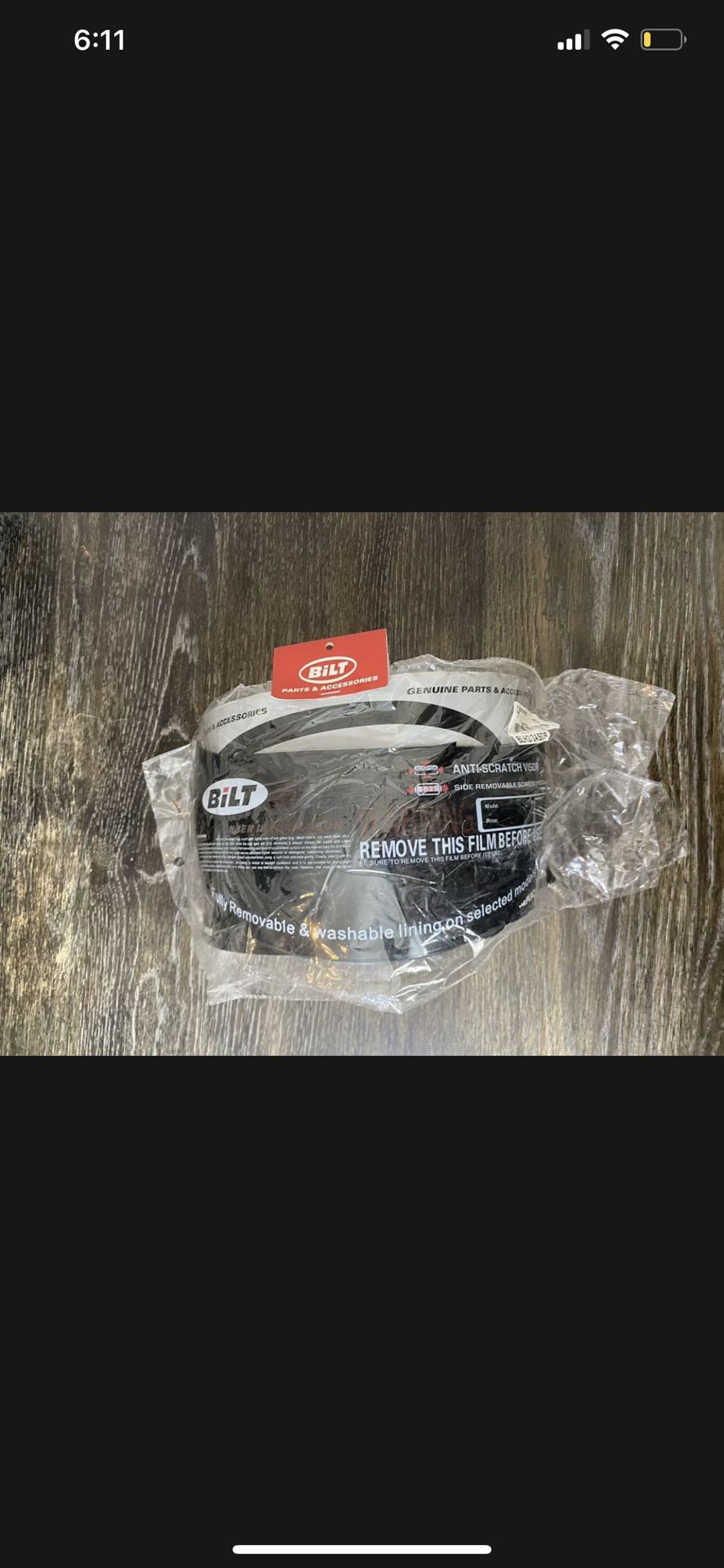 Bilt Blaze Racer Shield Dark Smoke Replacement Shield BLH2/3ASDS 620164