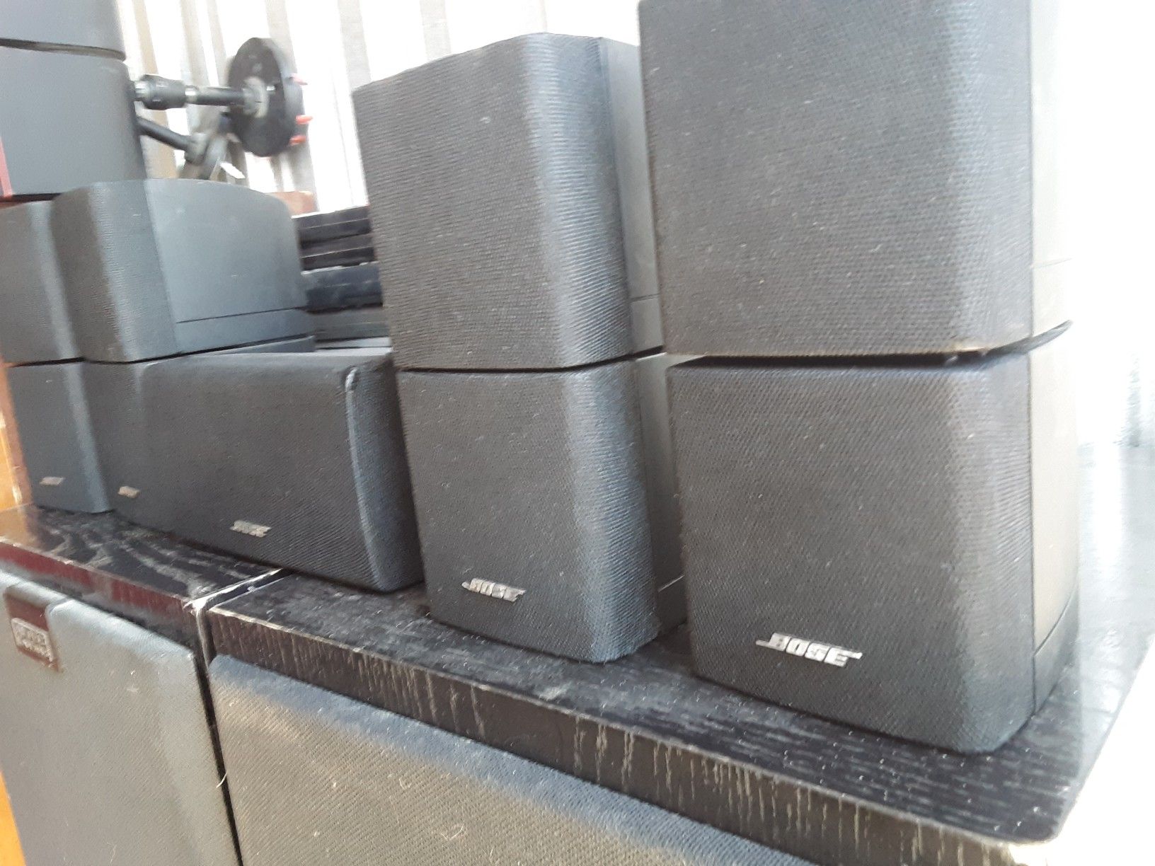 BOSE SURROUND SOUND CUBE SPEAKERS and SUBWOOFER