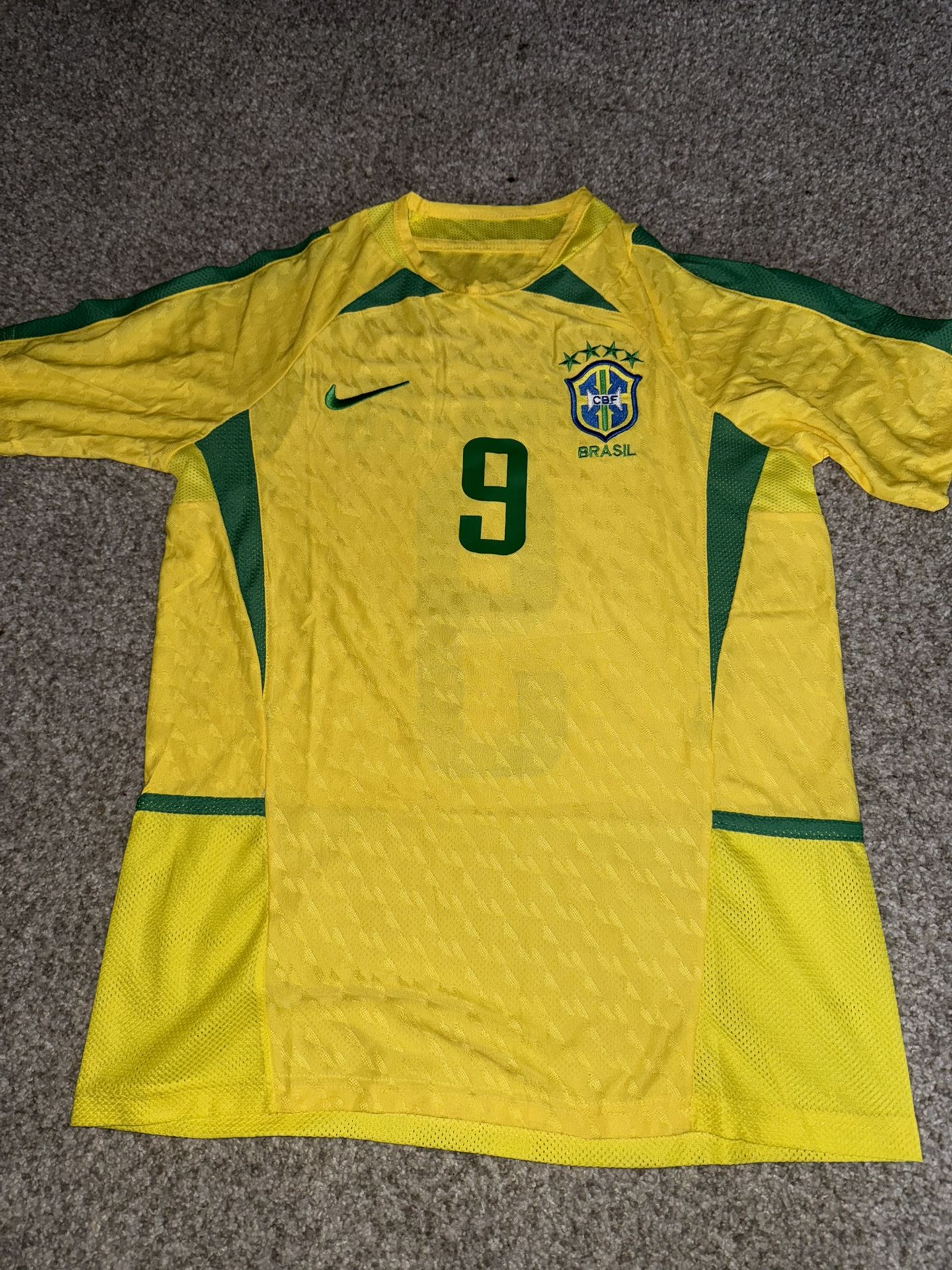 Brazil Home 2002 Men's Jersey -