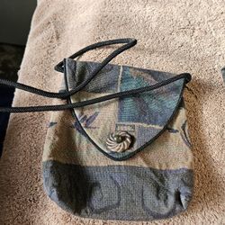 Tapestry Shoulder Purse