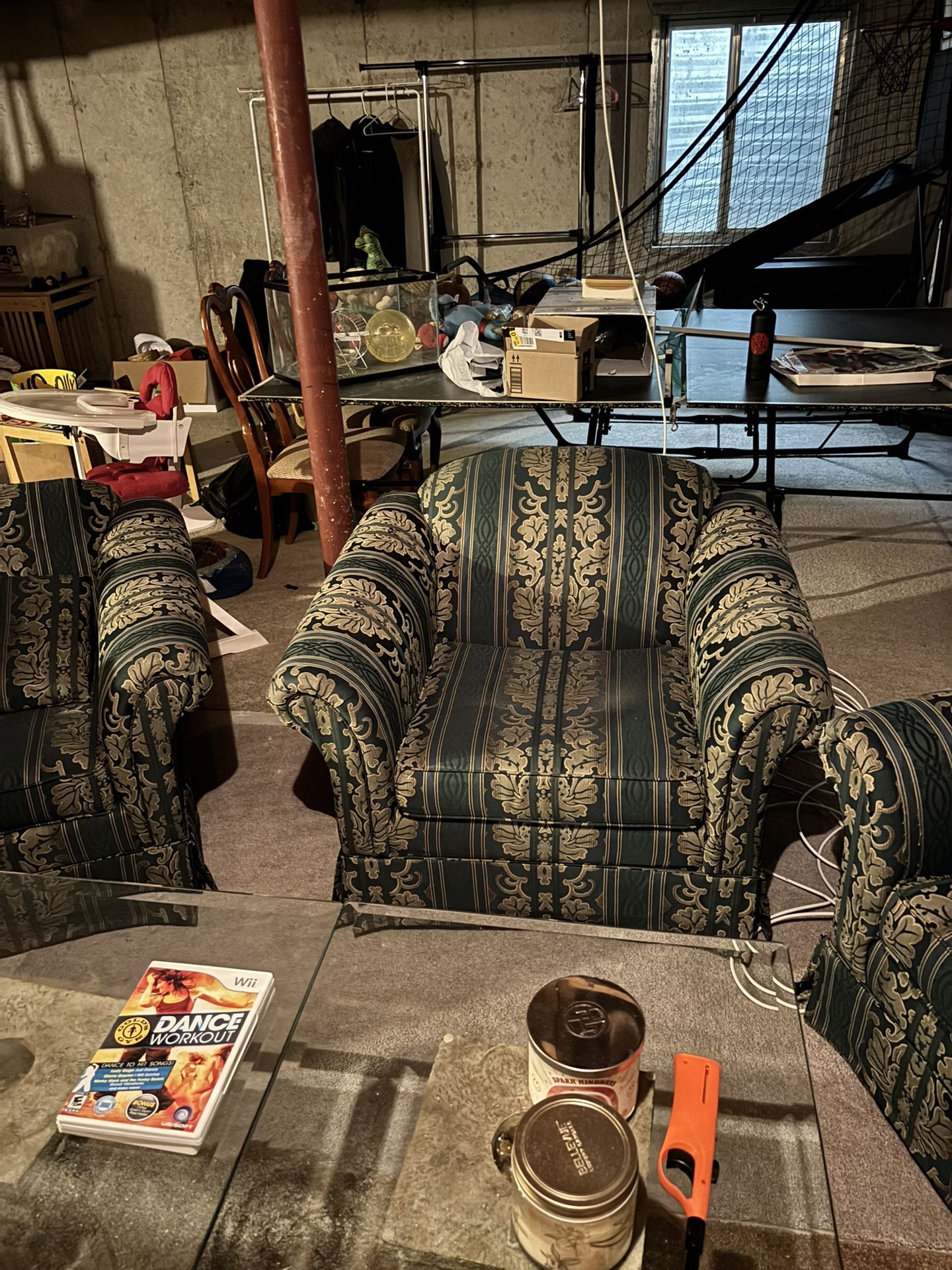 Love Seat and Chair