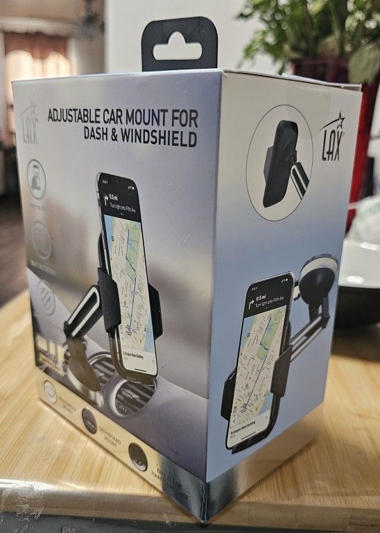 Adjustable Car Mount For Dash & Windshield