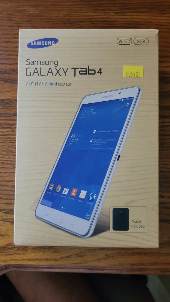 Galaxy Tab 4.0 8g White In Box