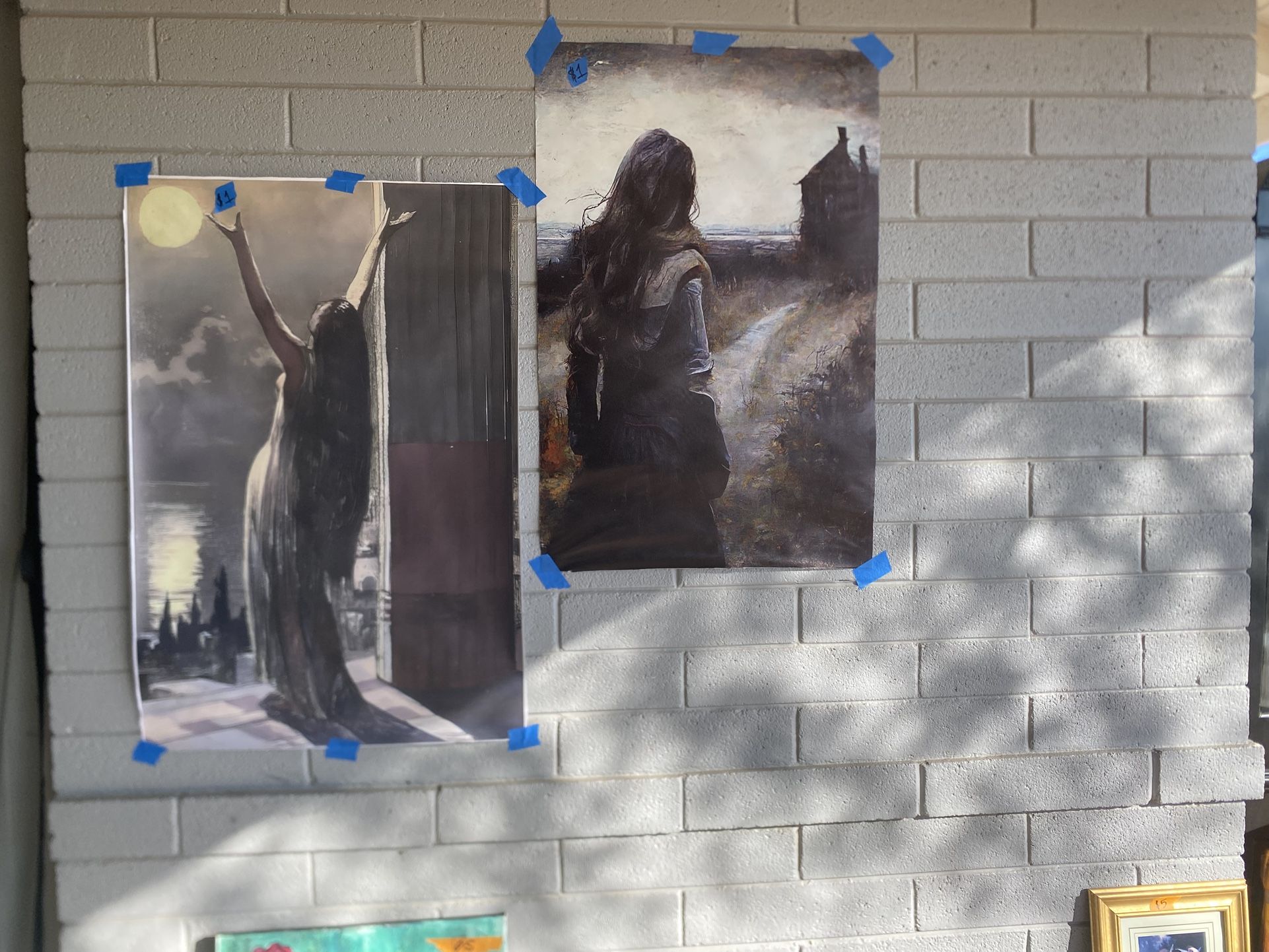 paintings and wall art for sale ! (cash only)