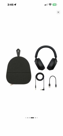 Sony wh-1000xm5  wireless noise canceling headphones-black