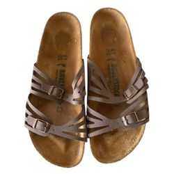 Birkenstock Brown Strappy Sandals Unisex Size L/10 and M:9