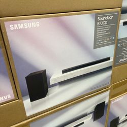 Samsung (HW-B73CD) 5.1 Ch Home Theater Soundbar System | Wireless Subwoofer | Bass Boost| Bluetooth Dolby Digital / DTS Support