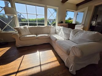 White Sectional Couch