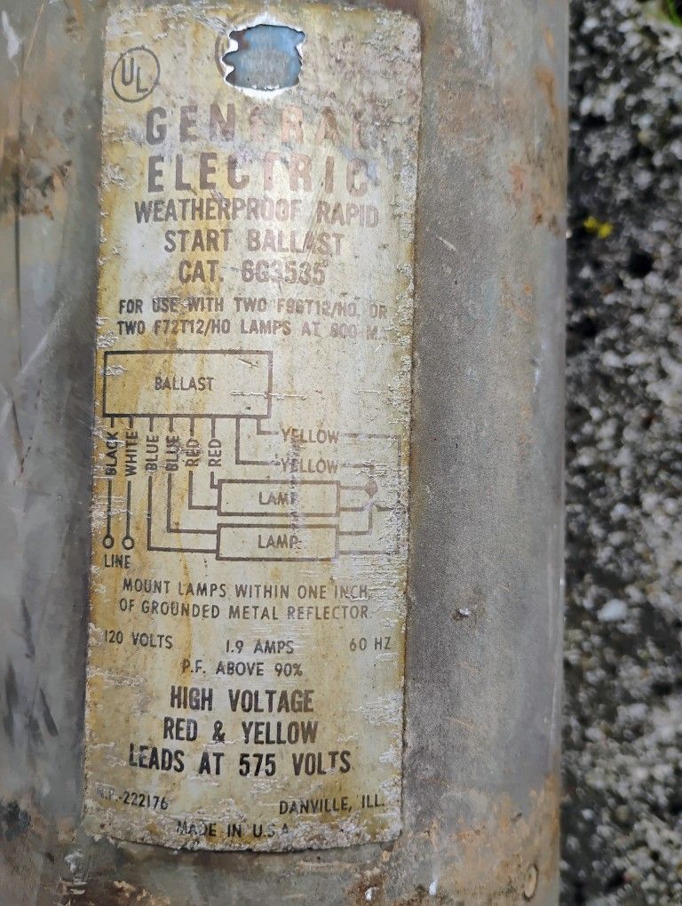 Old Lamp Ballast