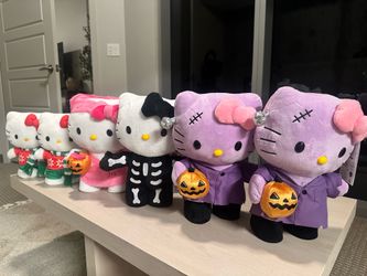 Dancing Hello Kitty Plushies