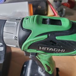 HITACHI  18 VOLT  Drill - Driver  Model DS 18FSAL