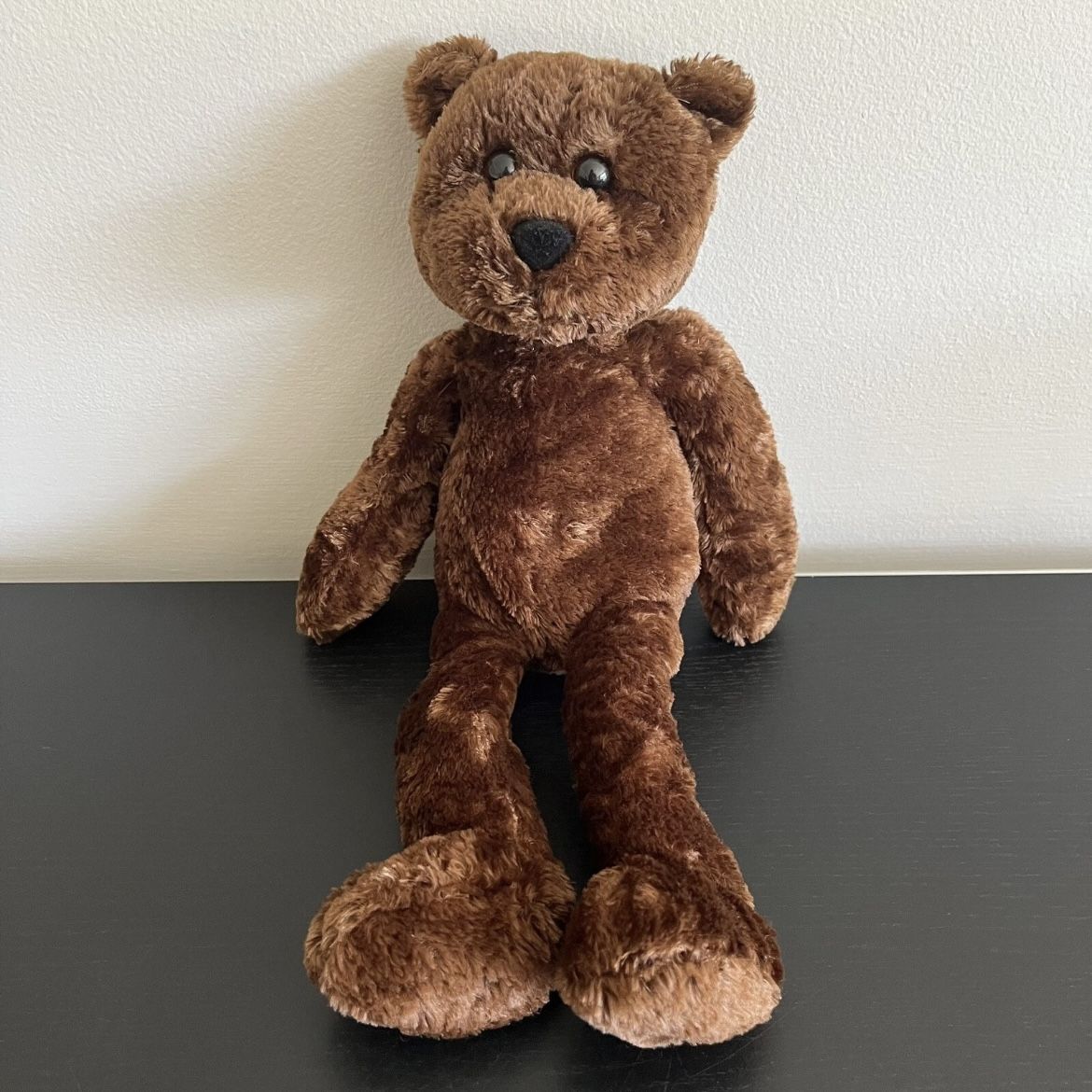 Commonwealth Brown Teddy Bear Plush Stuffed Animal 13 Inch Vintage 2001