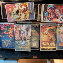 VHS Disney family movies