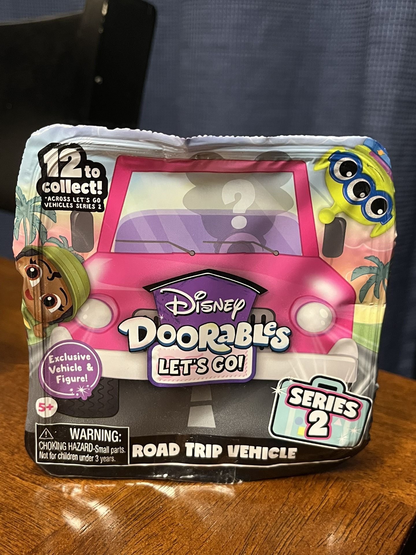 Disney Doorables Let's Go! Road Trip Vehicle