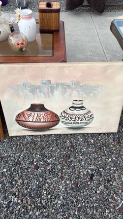 Oil painting picture $35