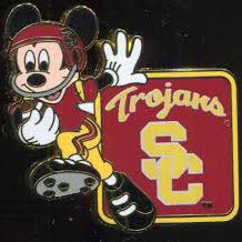 USC  Disney Mickey Pin


