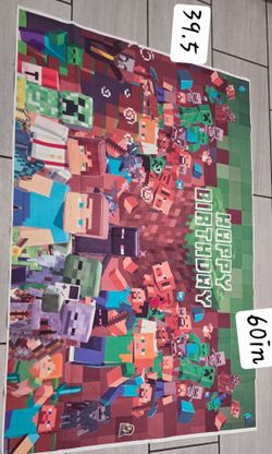 Minecraft banner
