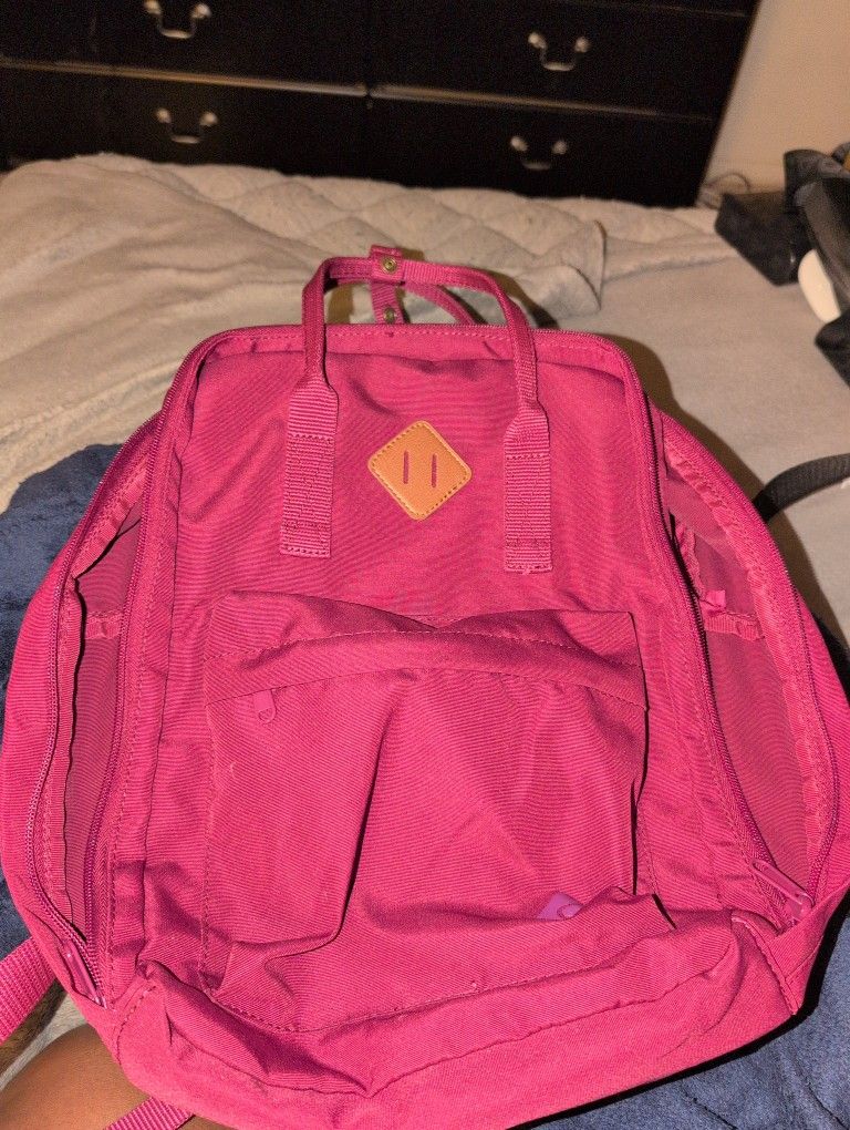Burgundy Backpack