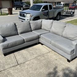 Comfy Grey Sectional 