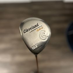 Cleveland Launcher 460 Titanium Driver – Left Handed – 10.5° – Stiff Flex