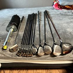 Complete Golf Club Set Right Handed Callaway Magna Flit & Accessories 