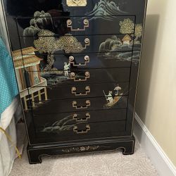 Asian Jewelry Armoire 