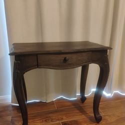 Solid Wood Side Table. 