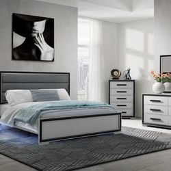 4 Piece Bedroom Set