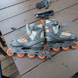 Kids Boys Rollerblades Sizes 5-8 (adjustable)