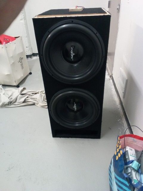 2 18" Scar Evl Series Dual 4ohm For Sale