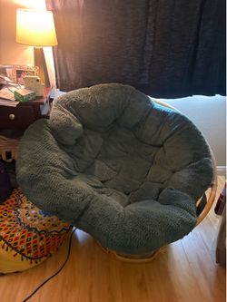 Emerald Green Papasan Chair