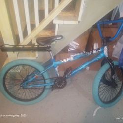Blue Camo Bike