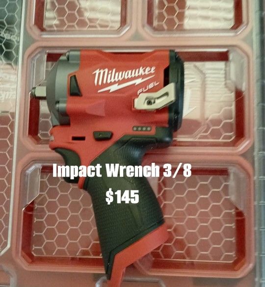 Stubby Impact Wrench 3/8  Only