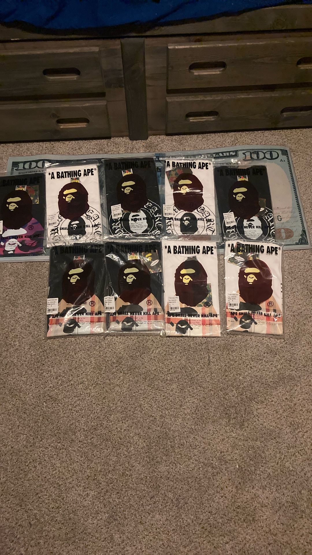 A Bathing Ape Bape T Shirts