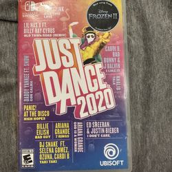 Just Dance Nintendo  Switch Game (frozen2)