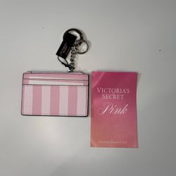 Victoria’s Secret V  Card Case Wallet NWT