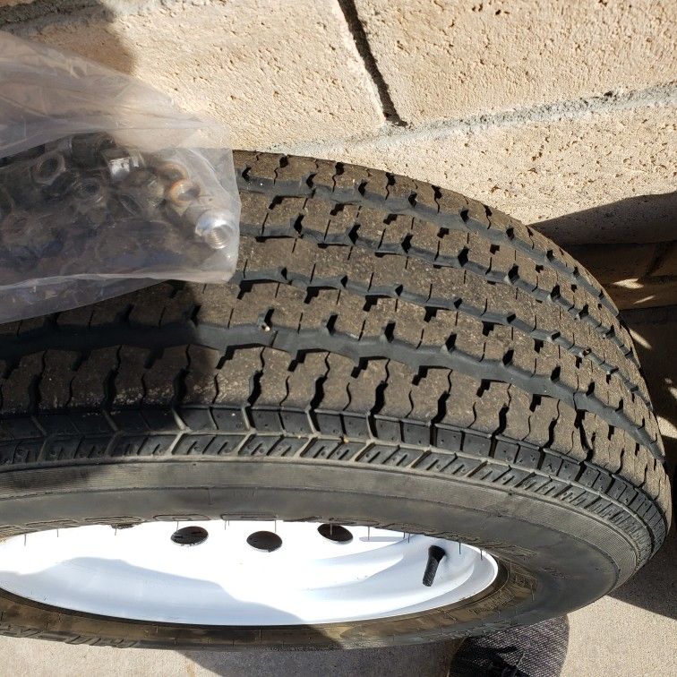 Trailer Tires And Rims 205x75x15 for Sale in Chino Hills, CA - OfferUp