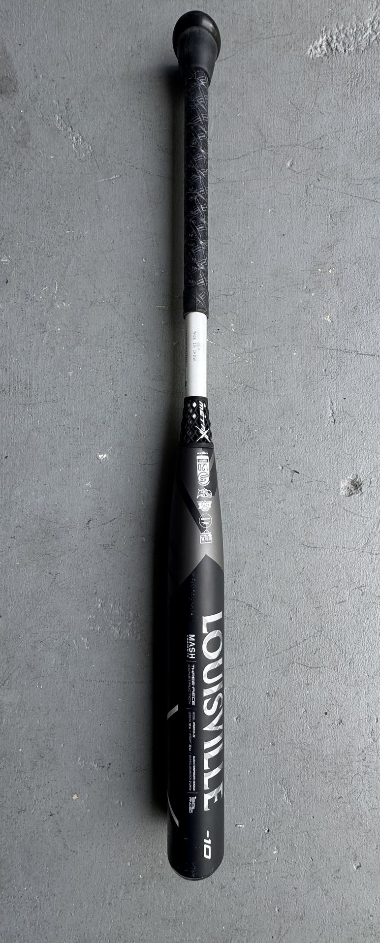 2022 Louisville Slugger Meta Composite Bat (-10) 22 oz 32" (Used)