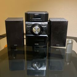 Sony Mini How Far Component System Mhce6 691 Am Fm Tuning