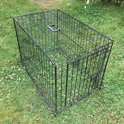 30" Medium Wire Metal Dog Training Kennel Crate Carrier - No Tray